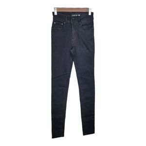 Monkey Ride Jeans Womens Black Skinny Jeans Size 0/24